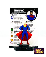 DC Heroclix Superman 015 w/ Card Batman Team Up Set