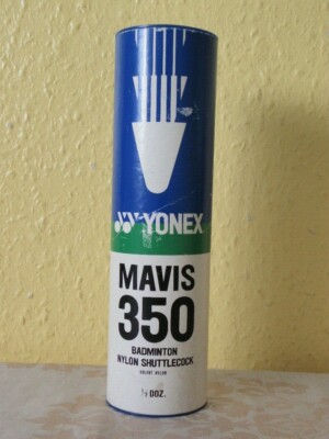 Vintage Japan Yonex Mavis 350 Badminton Volant Nylon Federball Schlauch 