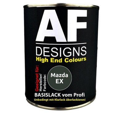 250ML Autolack für Mazda EX Neptune Green Basislack spritzfertig