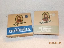 Dr Squatch Men's Natural Soap - Fresh Falls and Birchwood Breeze 5 oz each