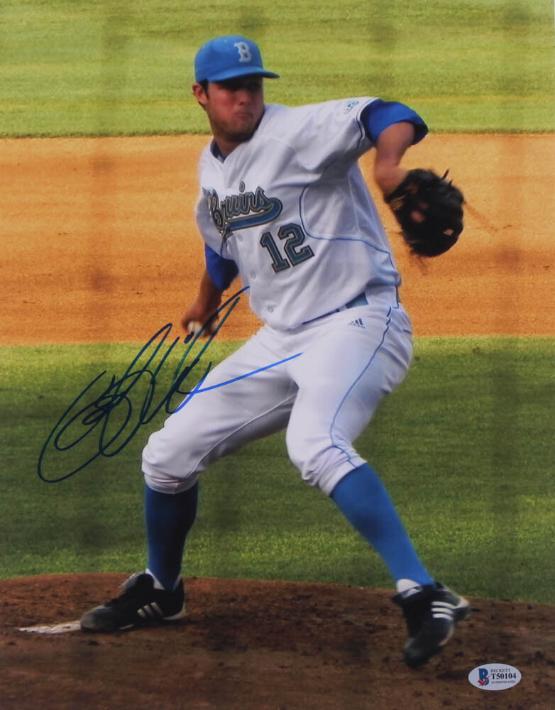 Gerrit Cole Autographed Signed UCLA Bruins 11x14 Photo Beckett 