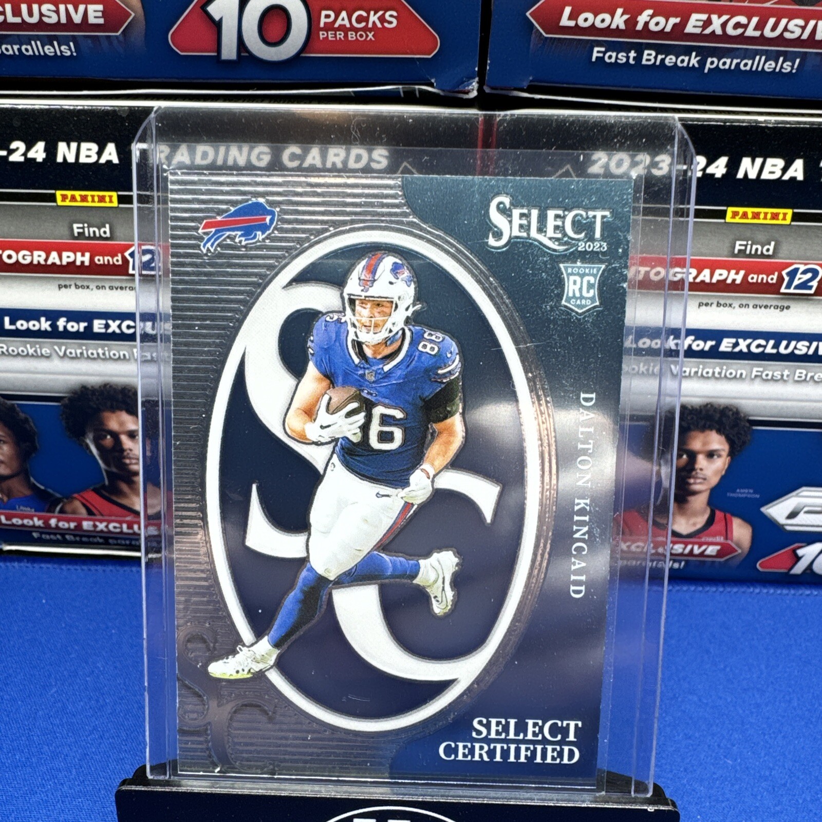 2023 Panini Select - Select Certified Rookies #CRO-DKI Dalton Kincaid (RC)