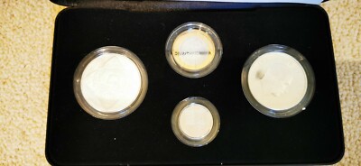 2008 UK Silver Proof Piedfort Four Coin Set | eBay UK