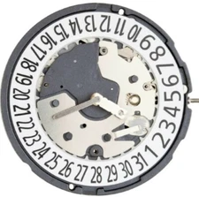 Watch Movement Ronda Chrono 3 Eye Quartz  Z60 Overall Height 6.8mm Dt 6