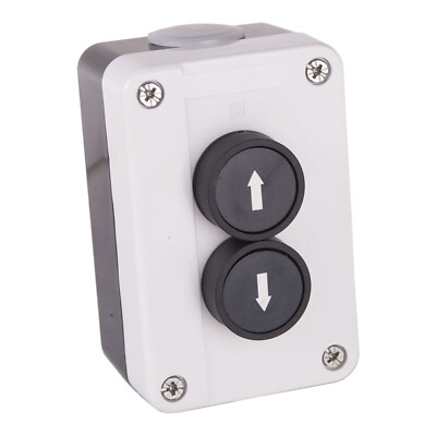 Taster zweifach Drucktaster AUF-ZU IP 65 Tor Torantrieb Garagentor Rolltor Tor