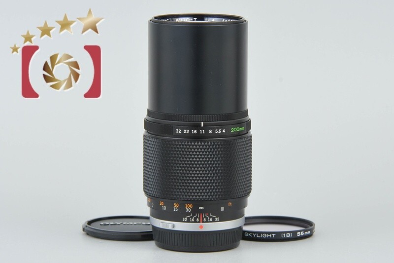 F Zuiko Olympus 200mm F5 希少 OLYMPUS OM ZUIKO MC AUTO-T 200mm F5 EX+