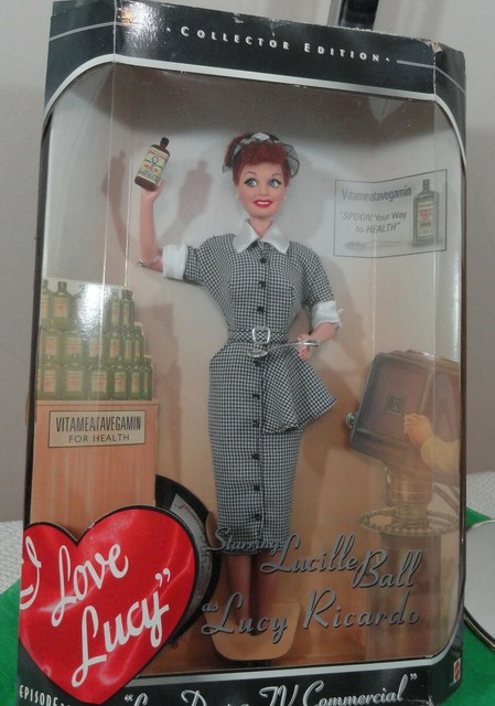 lucy does a tv commercial doll