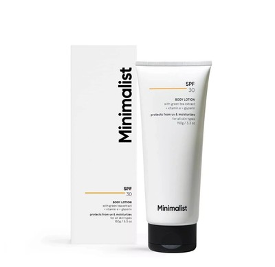 Minimalist SPF 30 Body Lotion UVA & UVB Protection 150gm