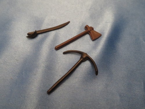 Vtg. RARE MPC Plastic Figures, (5) 3-Pirates / 2-safari hunters, + accessories - Picture 11 of 11