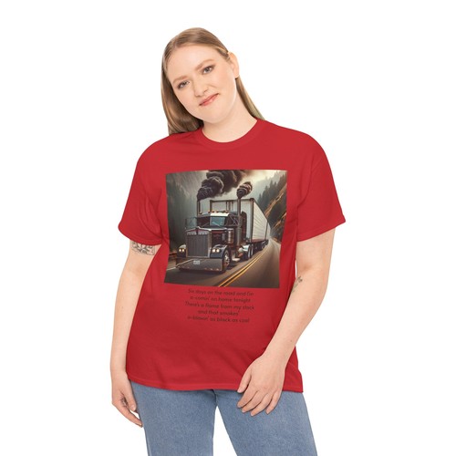 Retro Kenworth Semi Tee, Vintage Truck Driver Shirt, Diesel Engine Tshirt, Long - Picture 141 of 144