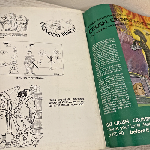 Dragon Magazine #62, TSR, June 1982 Dungeons &Dragons - Picture 11 of 11