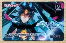 Ships From Usa New Konami E-amusement Pass Card Sound Voltex Exceed Gear Sdvx