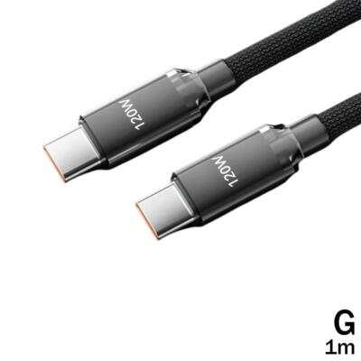 120W USB C to Type C Charger Cable Fast Charge Charging Lead Laptop Data Cord 