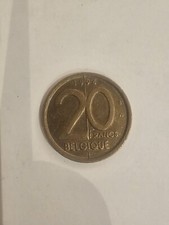 Pieces 20 Franc Belge Albert II
