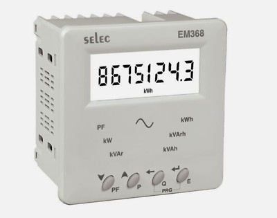 1 x EM368-C-CU-ROHS - KWH METER MIT LCD DISPLAY RS485
