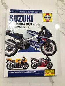 SUZUKI GSX-R600 & 1000 '01-'02 GSX-750 '00-'02 HAYNES SERVICE & REPAIR