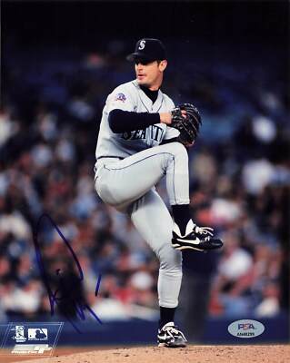 Jamie Moyer Mariners Signed 8x10 Photo Autograph PSA/DNA AN48299