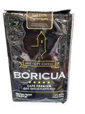 100 PUERTO RICO SPECIALTY COFFEE CAFE BORICUA GROUND COFFEE BAG 14 oz. 1 PACK