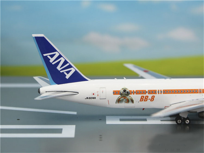 ❶　1/400　ANA　B767-300ER JA604A　R2D2・BB8塗装 ➀ 1/400 ANA B767-300ER JA604A R2D2・BB8塗装 - メルカリ