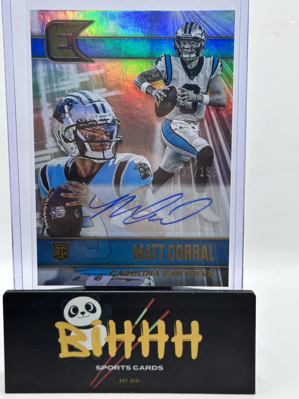 2022 Panini Chronicles Essentials Matt Corral Rookie Auto /199 RC Autograph