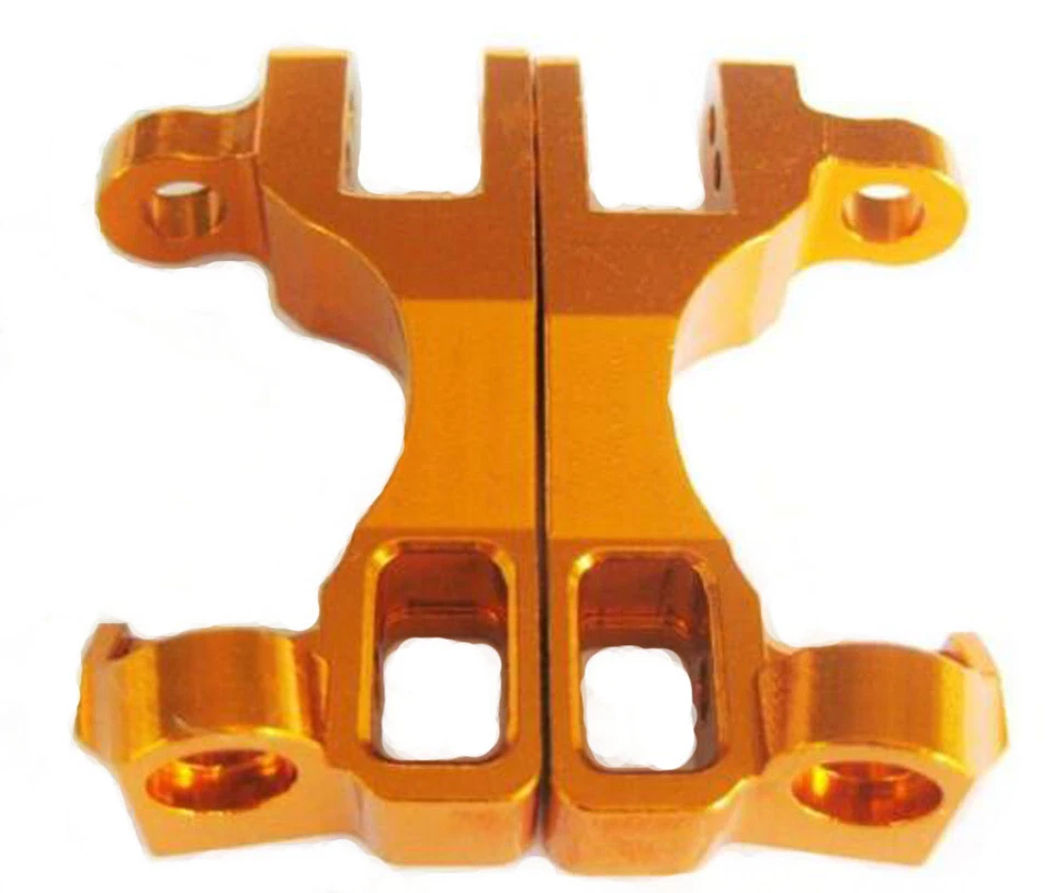 Aluminum metal Upgrade parts fit For TRAXXAS SLASH 4x4 1/10 RC Car Truck yellow - Image 4 of 4