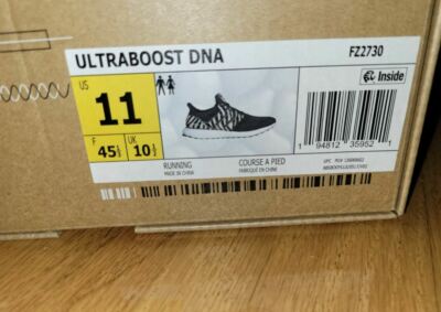 Adidas Ultraboost DNA Zebra Running Shoes Men's FZ2730 Choose Size