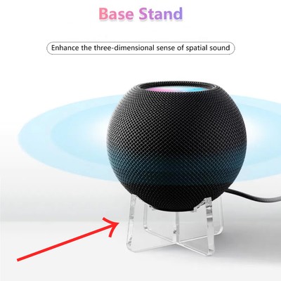 Fits for HomePod mini Stand Acrylic Speaker Bracket for Homepod mini Base Holder