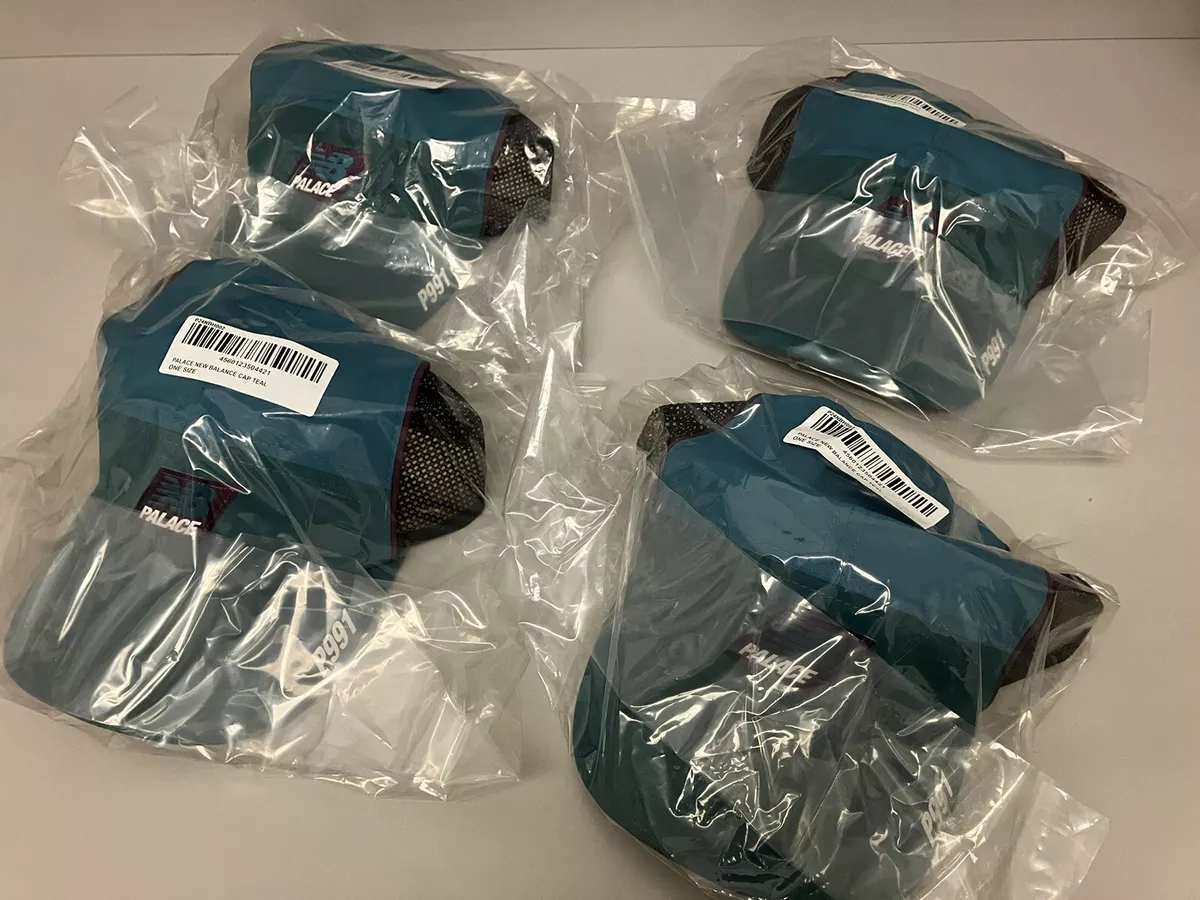 PALACE SKATEBOARDS NEW BALANCE CAP TEAL | eBay