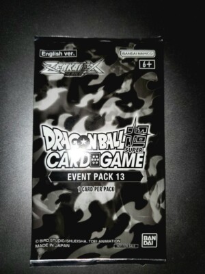 ドラゴンボール超カードゲーム　ゼンカイ　イベントパック13 コンプリート　英語 Dragon Ball Super Card Game Event Pack 13 - 1 Card Per Pack