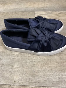 navy slip on sneakers womens