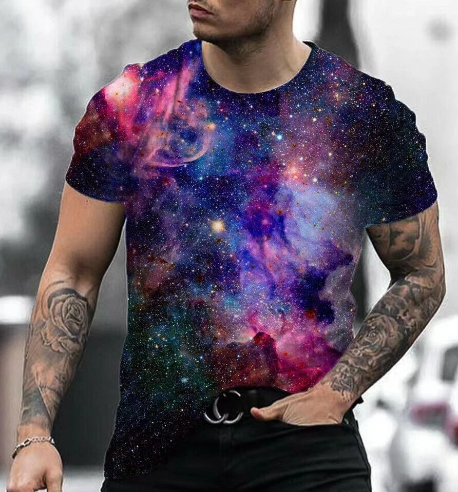 Camiseta Hombres Moda Gr fica Casual Manga Corta Ropa Deportiva