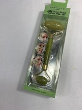 Jade Dual-Sided Facial Roller Danielle Creations Reduce Wrinkle Puffiness Eye