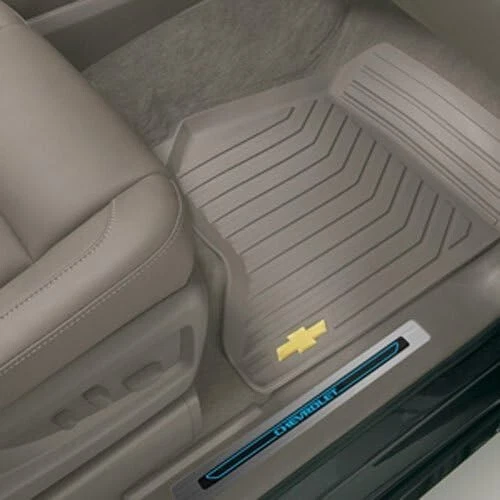 OEM Illuminated Front Sill Plates In Dune For 2015-2020 Chevrolet Tahoe Suburban - Image 2 of 4