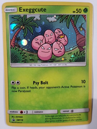 Exeggcute - SM119 SM Promos Holofoil MP Pokemon