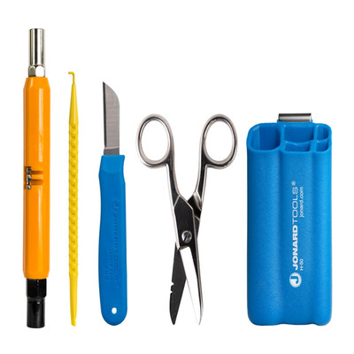 Jonard Tools Tk-50 5 Piece Telecom Installer Kit Can Wrench Splicing Knife