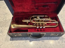 Boosey And Hawkes Oxford Cornet With Case And Mouthpiece