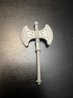 Vintage MOTU Masters of the Universe Battle Armor He-Man Axe Taiwan Accessory
