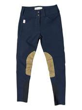Tailored Sportsman Trophy Hunter Breech - Black  Blue/Tan - Youth 12 - USED
