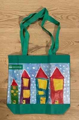 Tragetasche Albert Schweitzer  Kinderdorf aus recyceltem Kunststoff
