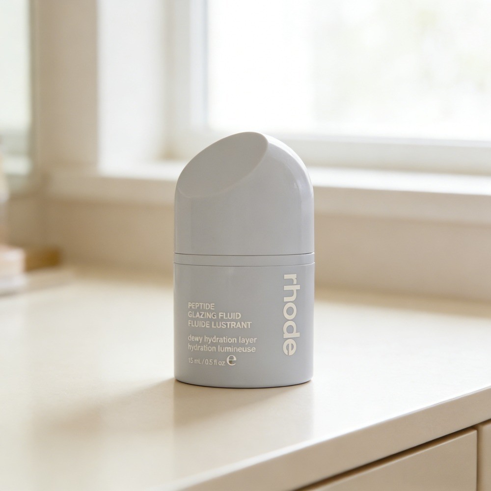 Rhode Peptide Glazing Fluid Mini Dewy Gel Serum Plumping Hydration