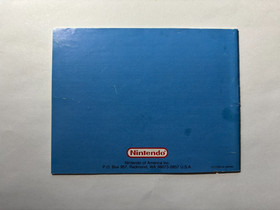 To The Earth Manual | Nintendo Entertainment System NES | NES-ZE-USA | Used