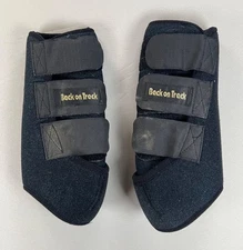 Back on Track Black Classic Therapeutic Exercise Support Boots (Size M - Hinds)