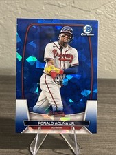 2023 Bowman Chrome Sapphire Ronald Acuña Jr. #93