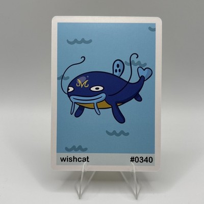 Pookiemoot Gen 3 - Wishcat (Whishcash) #0340 - Pokemon Fan Art Non TCG