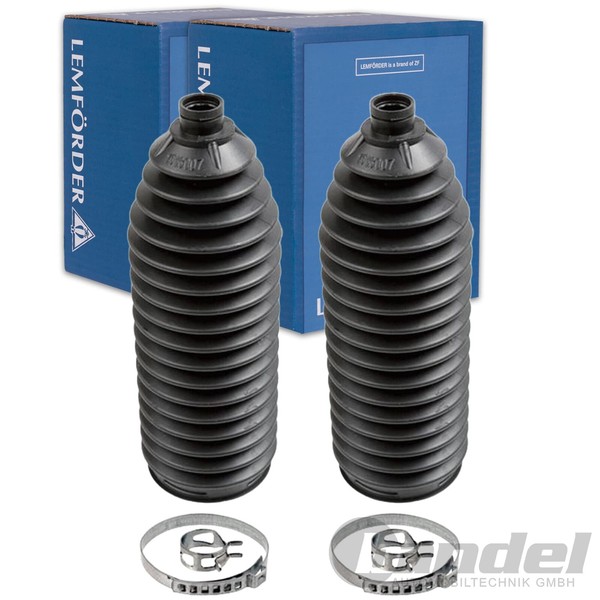 2X LemfÖRder Lenkmanschetten Passend FüR BMW 1 2 I3 X1 X2 Mini Mini Links+Rechts-image