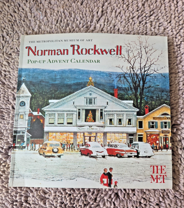 Norman Rockwell Pop-up Advent Calendar The Met New York