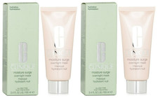 Lot of 2 Clinique Moisture Surge Overnight Mask 3.4oz/100ml Full Size Each NIB