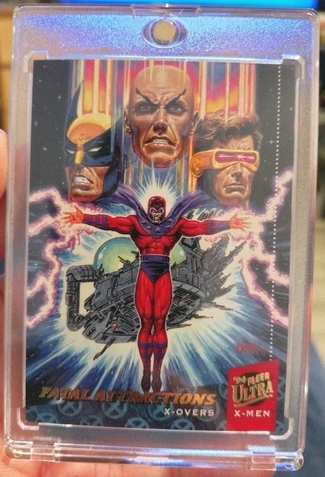 X-OVERS "1994 Fleer Ultra X-Men FATAL ATTRACTIONS CARD #108 1-OWNER/ NM-MINT - Image 3 of 4