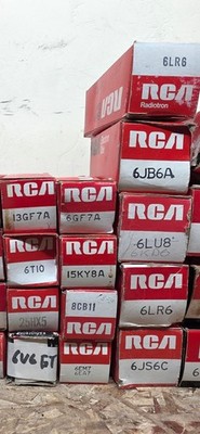 RCA Electron Tube Boxed Vacuum Tubes - Choose Type, NOT Full Lot