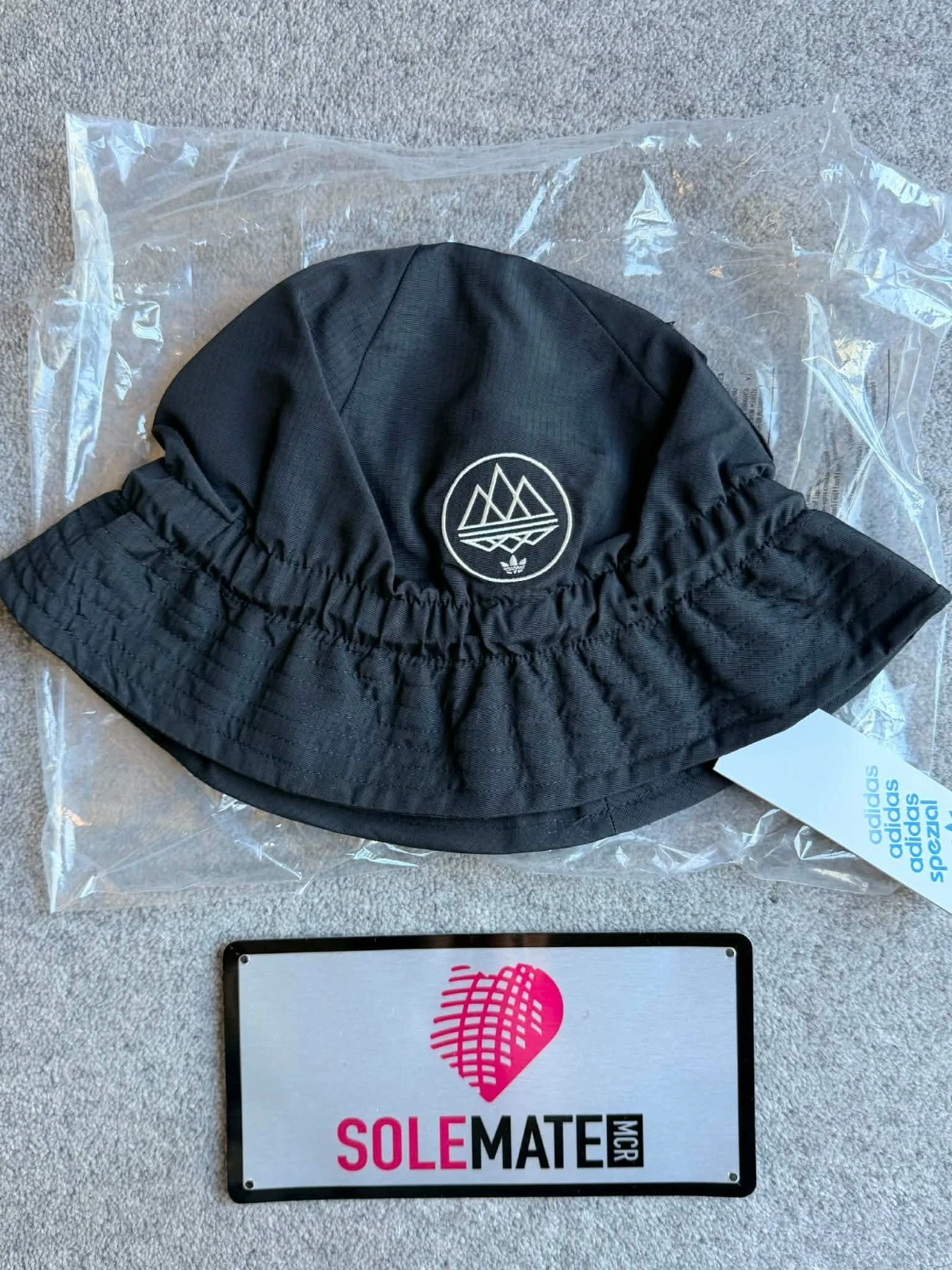 Adidas Spzl SS26 Mod Spzl Bucket Hat Black | One Size | Brand New With Tags